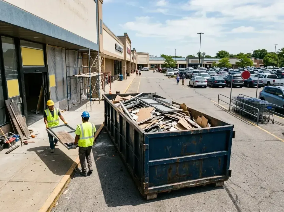 retail-store-renovation-debris-003 — frequently asked questions, Roll-off Dumpster Rentals in Country Club Estates, GA